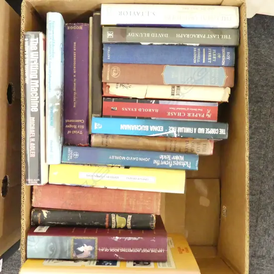 BOOKS; PRESS BIOGRAPHIES