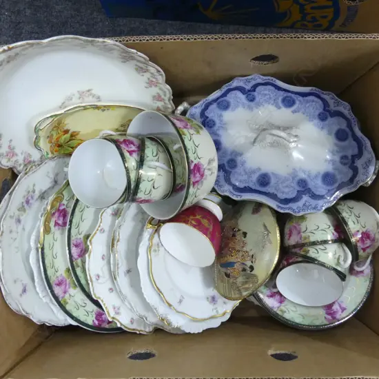 ASST. CHINA; PLATES ETC