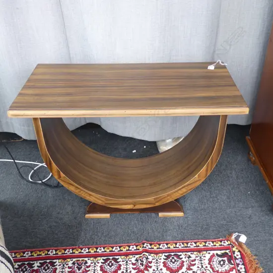 ART DECO CONSOLE TABLE - REFINISHED 820x400x620mm