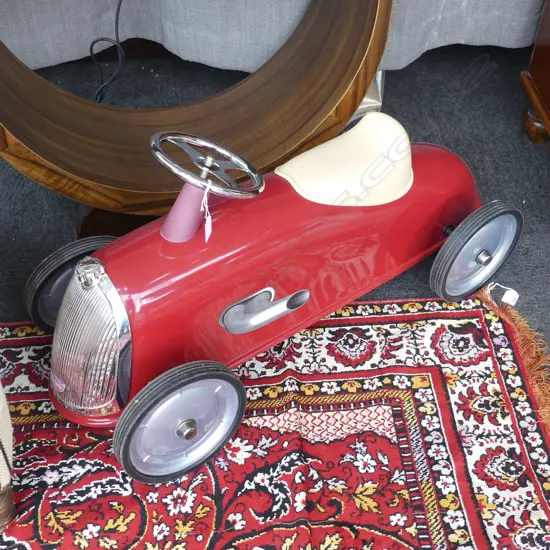 BAGHERA VINTAGE STYLE PUSH CAR TOY L.900mm