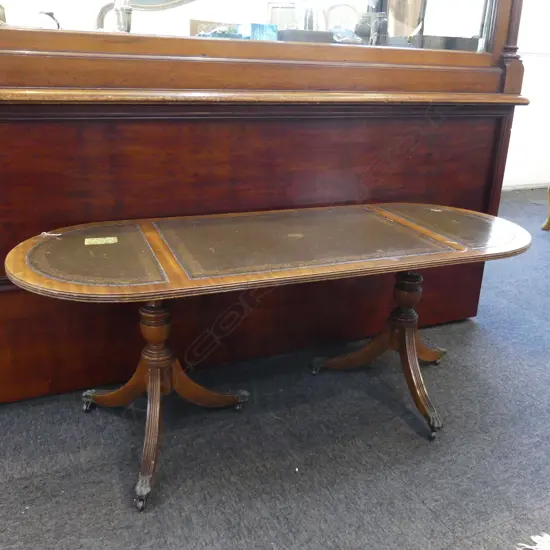 REGENCY STYLE COFFEE TABLE W.1215mm - 1 LEG AF