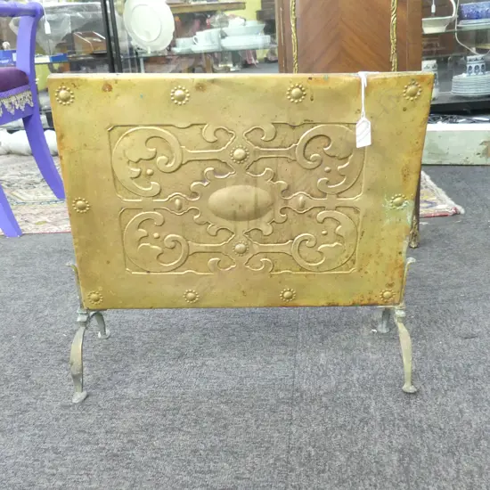VINTAGE FIRE SCREEN 480x520mm