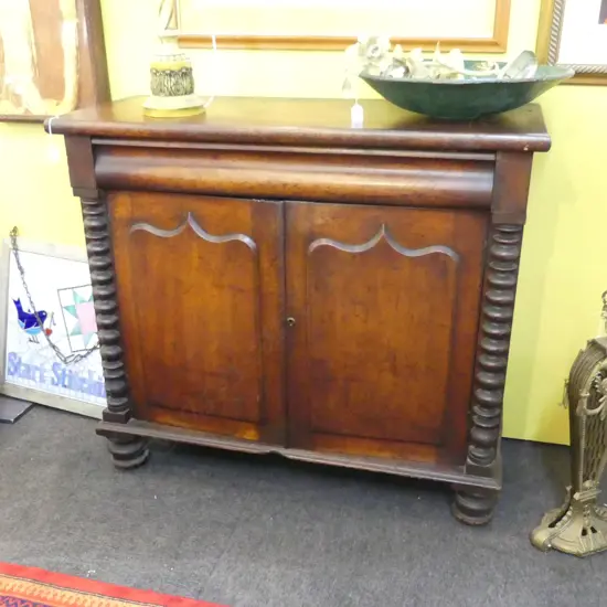 COLONIAL CHIFFONIER, SHIELD PANEL DOORS 1165x475x1050mm