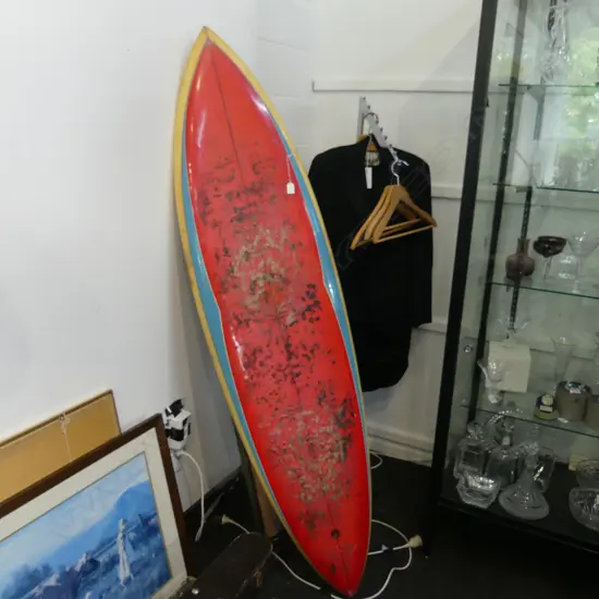 CHRIS HORNE 1970s SURFBOARD L.2000mm