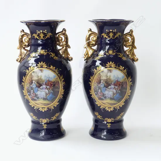 PR LIMOGES VASES H.355mm