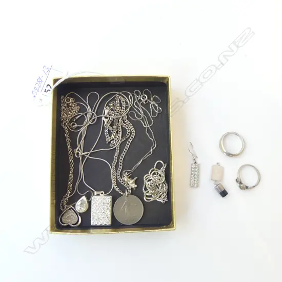 BAG JEWELLERY SILVER ETC
