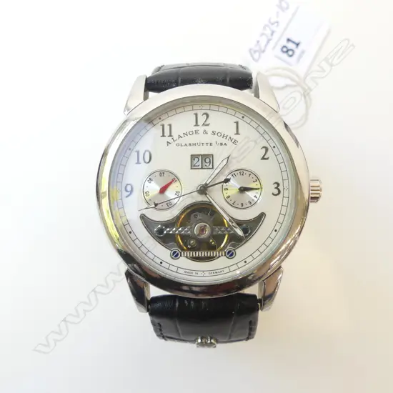GENTS REPLICA  A.LANGE & SOEHNE AUTOMATIC WRIST WATCH