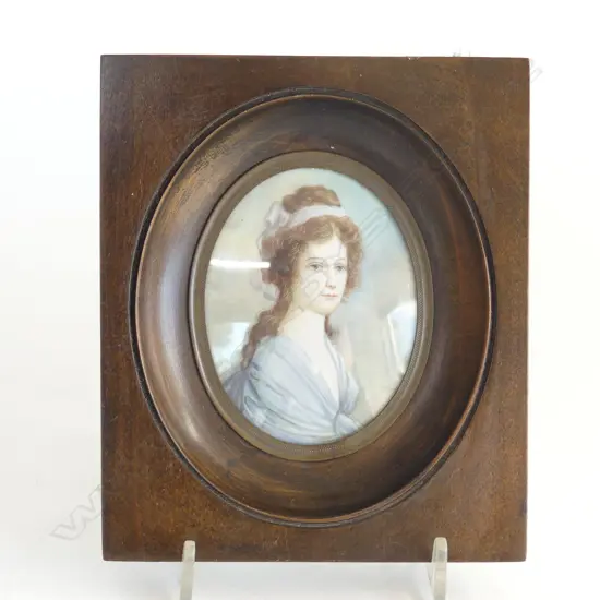 REPRODUCTION GEORGIAN PORTRAIT 80x60mm