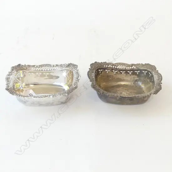 PR STG SILVER DISHES, SHEFFIELD 1903 287gms