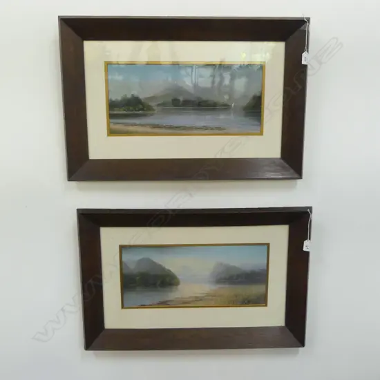 PR J. D. PERRETT COLONIAL LANDSCAPES, PASTEL 210x470mmx