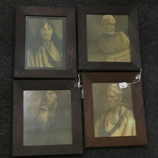 4 MAORI PRINTS 230x175mm