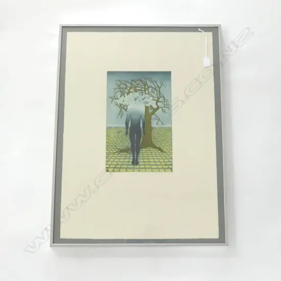 NUMBERED PRINT INGRID WEBINDOOR H760 W560MM