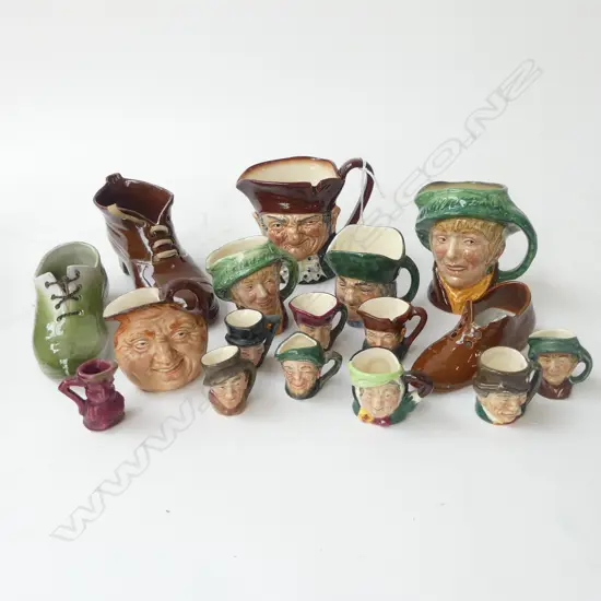 ASST. DOULTON TOBY JUGS ETC