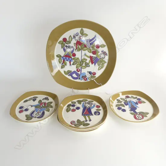 TURI DESIGN NORWEGIAN SANDWICH PLATE SET 