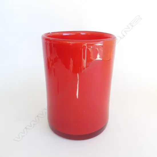 ART GLASS VASE/ HURRICANE LAMP 226mm