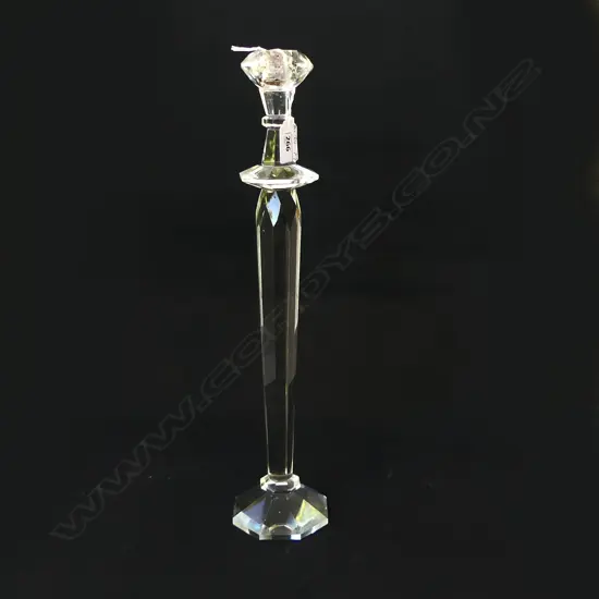 CRYSTAL CANDLE STICK 420mm