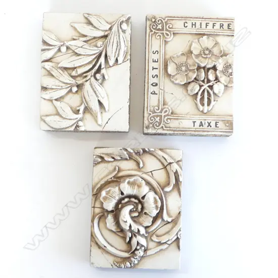 3 SID DICKENS MEMORY TILES 210x155mm