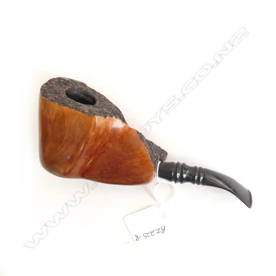 VINTAGE DANISH HOLTORP PIPE, HANDMADE, STRAIGHT GRAIN