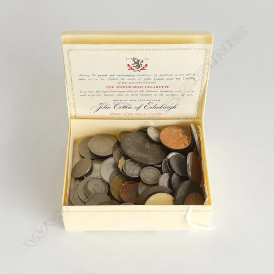 SMALL BOX OLDER WORLD COINAGE