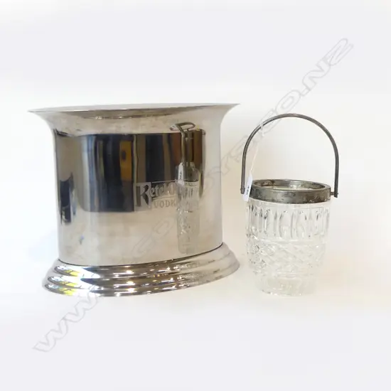  KETAL ONE VODKA ICE BUCKET + CRYSTAL ICE BUCKET