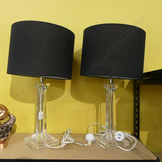 PR CLEAR ACRYLIC LAMPS H.500mm