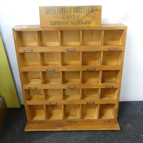 PIGEON HOLES,  880 X 690 MM