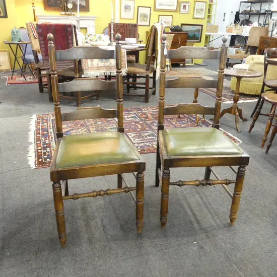 PR VINTAGE LADDER BACK CHAIRS