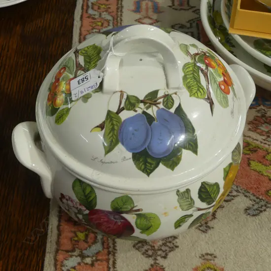 LG PORTMEIRION POMONA LIDDED TUREEN H.215mm