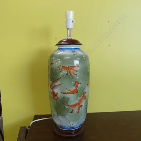 ASIAN LAMP BASE, H.530mm