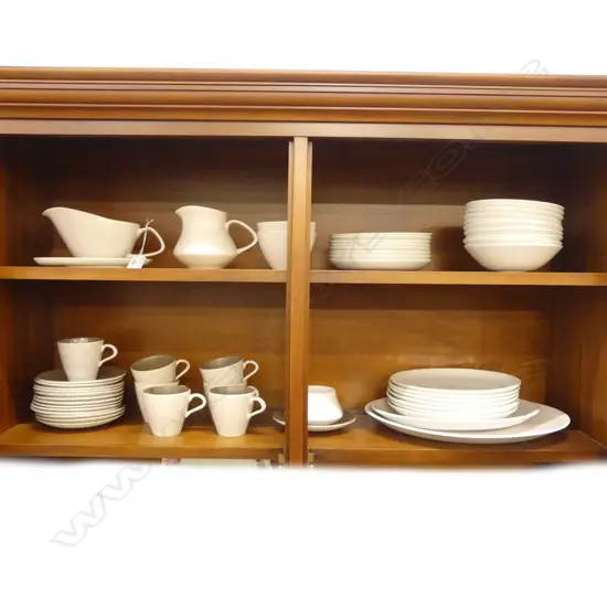 ASST. POOLE TWINTONE; MUSHROOM & SEPIA