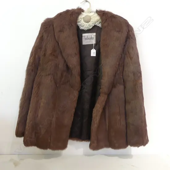 RABBIT FUR JACKET