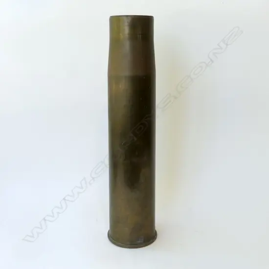 WWII BRASS SHELL CASE, H. 620mm