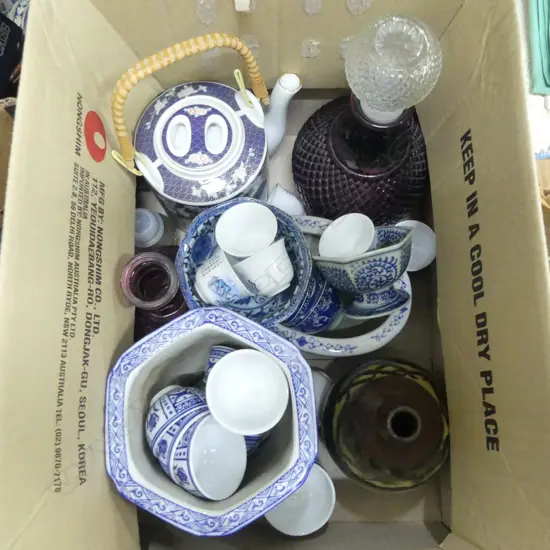 ASST. ORIENTAL CERAMICS ETC