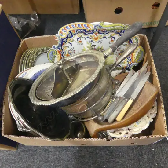 ASST. CHINA, ITALIAN PLATES, EP ETC