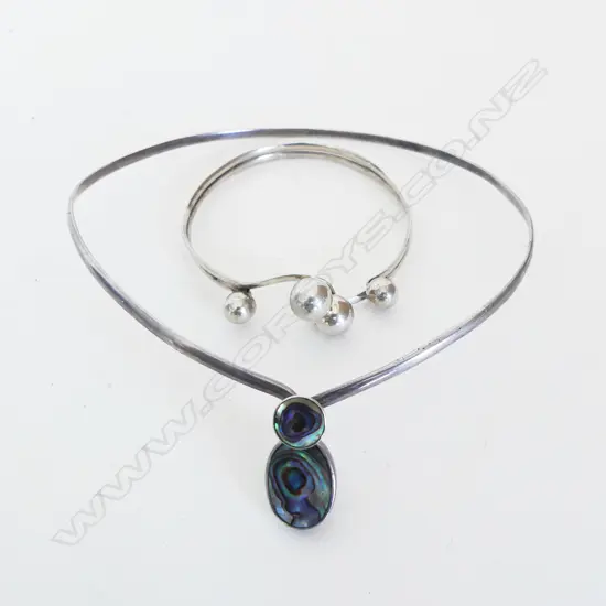 925 SILVER NECKLACE & BRACELET