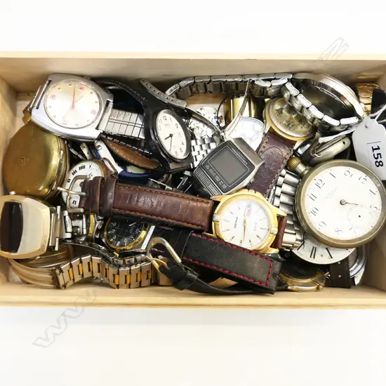 COLLECTION GENT'S WATCHES & PARTS (all as is)