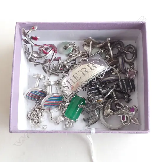 ASST STG SILVER JEWELLERY, SILVER ETC