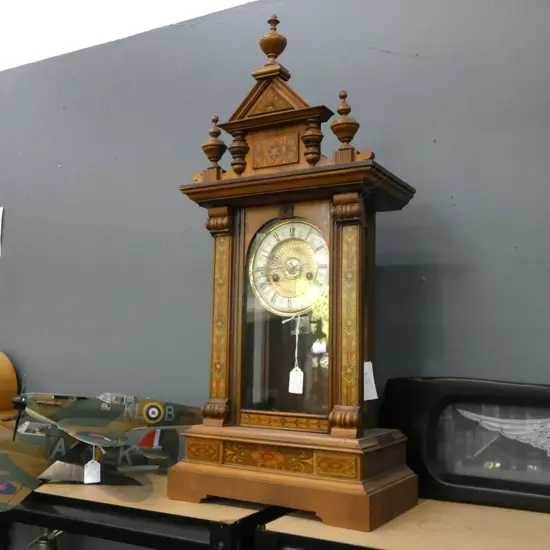 VINTAGE GERMAN GINGERBREAD CLOCK H.700mm