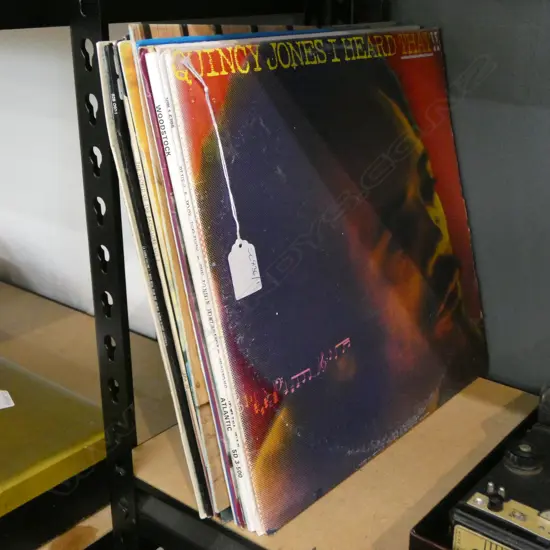 ASST. RECORDS; QUINCY JONES, WOODSTOCK, U2, WILLIE NELSON