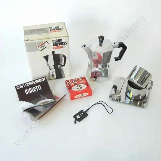 BIALETTI COFFEE MAKER + C/S