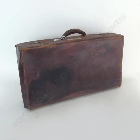 VINTAGE LEATHER SUITCASE W.650mm AF