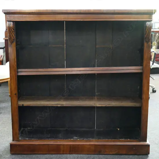 VICTORIAN MAHOGANY BOOKSHELF 1160x270x1150mm