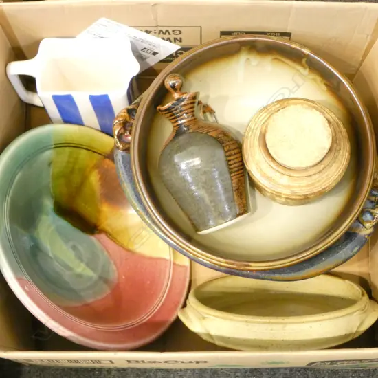 ASST. STUDIO POTTERY / CROWN LYNN DINNERPLATES ETC