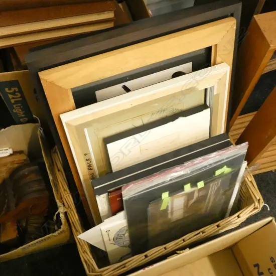 ASST. MODERN ARTWORKS; PRINTS ETC