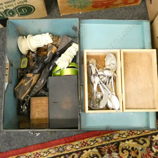 METAL BOX 410x270x245mm + ASST. CONTENTS