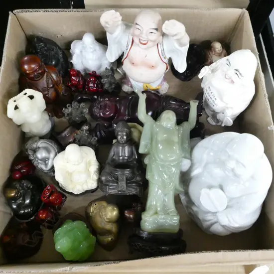 COLLECTION OF ASSORTED BUDDHAS