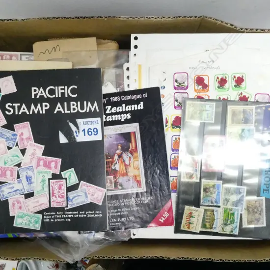 ASST. STAMPS; ALBUMS ETC