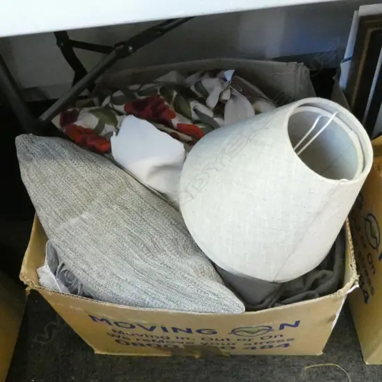 ASST. FABRICS; CREWEL, LEATHER ETC