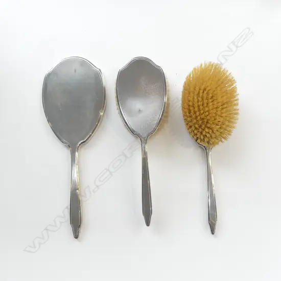 3 PCE STG SILVER DRESSING SET