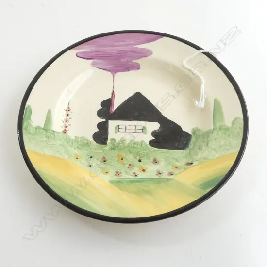 CLARICE CLIFF BIZARRE 'Tralee' PLATE Dia.160mm.